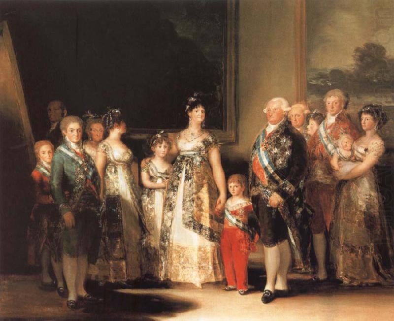 Francisco de goya y Lucientes Family of Charles IV china oil painting image